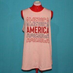 Pink America Tank
